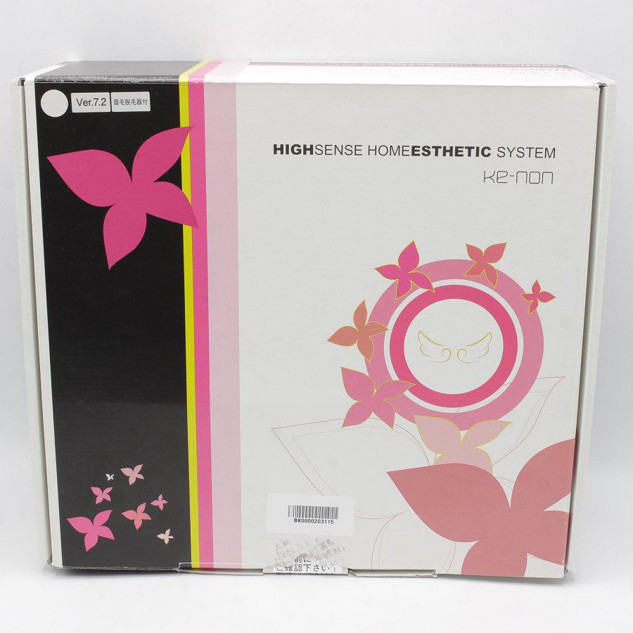 ケノン ver.7.2 プレミアムカートリッジ付き 脱毛器 美顔器