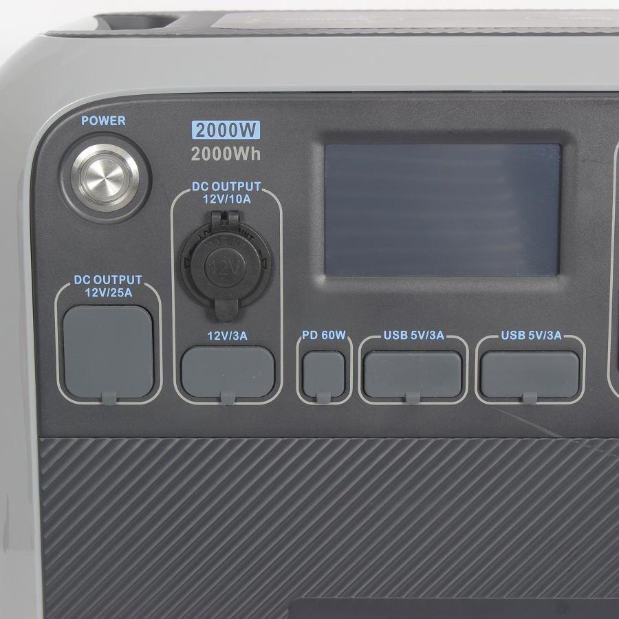 ボーナスストア+5％】BLUETTI ポータブル電源 AC200P 2,000Wh/2,000W  