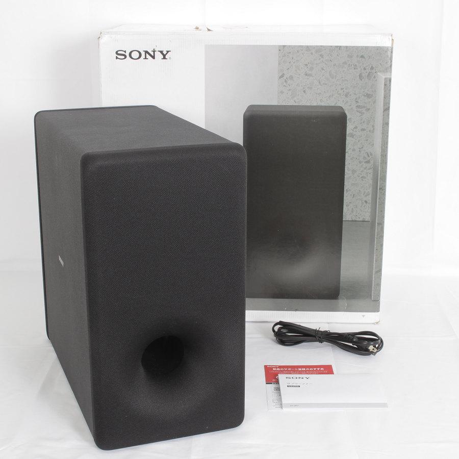 ボーナスストア+5％【美品】SONY SA-SW3 ブラック サブ