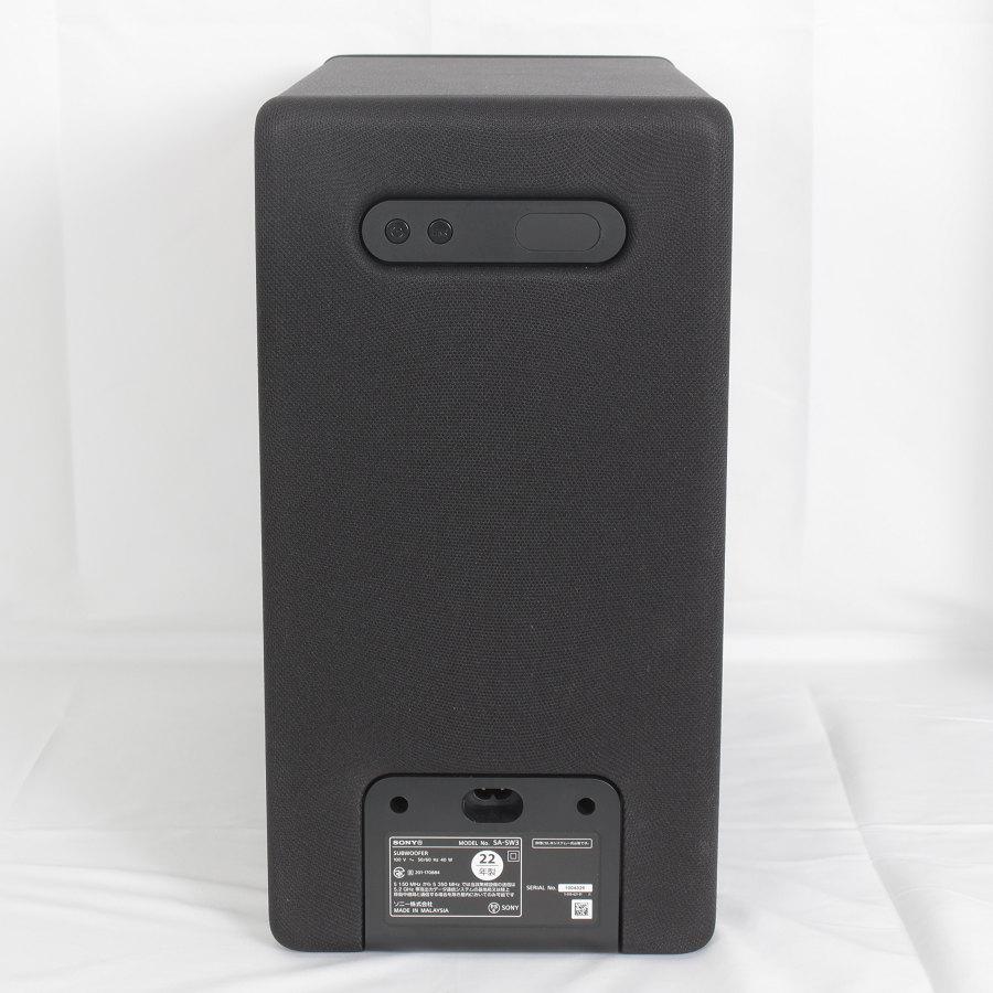 ボーナスストア+5％【美品】SONY SA-SW3 ブラック サブウーファー 