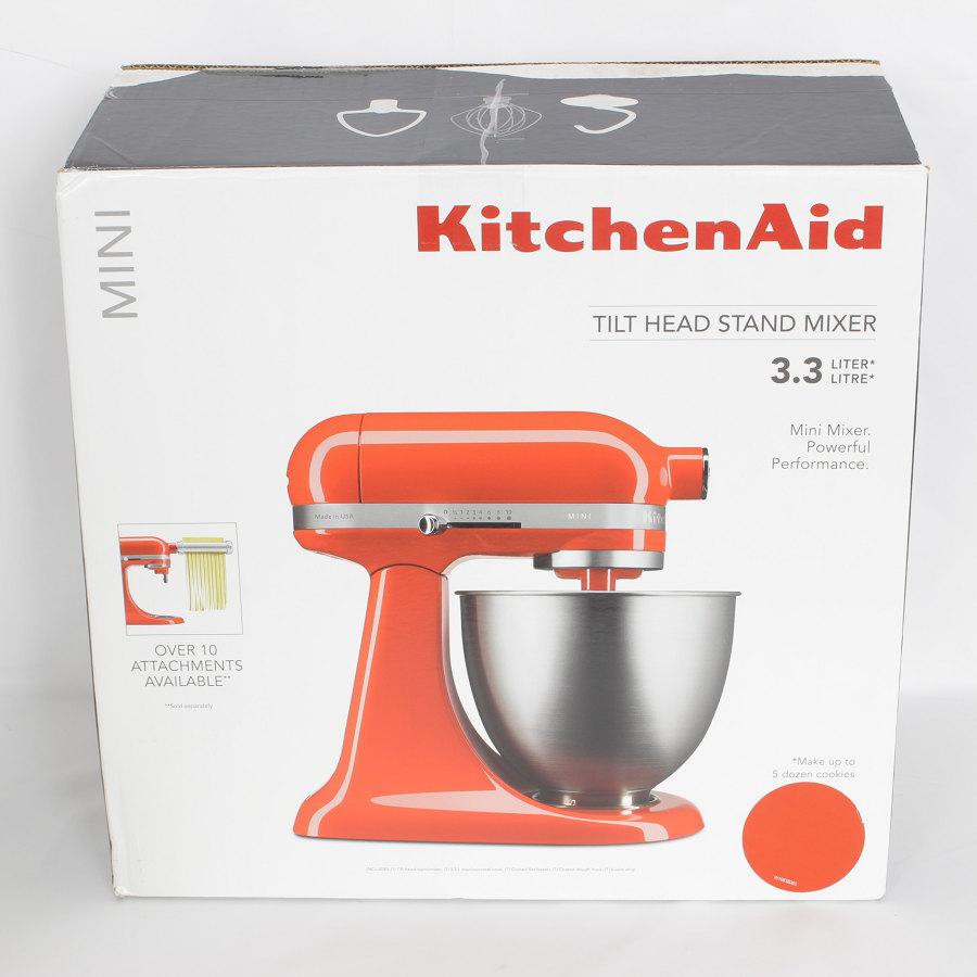 美品】キッチンエイドミニKichenAid 9KSM3311XHT レッド