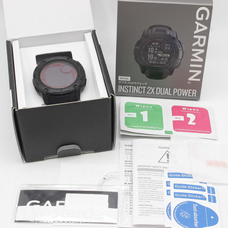 美品GARMIN INSTINCT 2X DUAL POWER TACTICAL