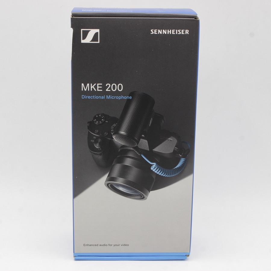 ボーナスストア+5％【新品未開封】SENNHEISER MKE200 指向性オンカメラマイク 508897 ゼンハイザー 本体 | 