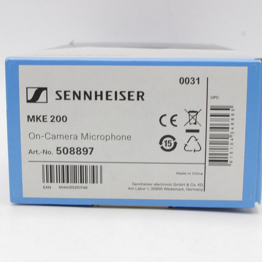 ボーナスストア+5％【新品未開封】SENNHEISER MKE200 指向性オンカメラマイク 508897 ゼンハイザー 本体 |  | 03
