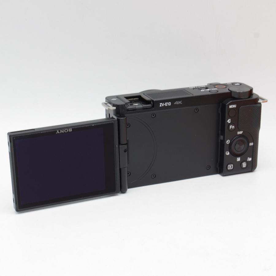 ボーナスストア+5％【美品】SONY VLOGCAM ZV-E10 B ボディ APS-C 