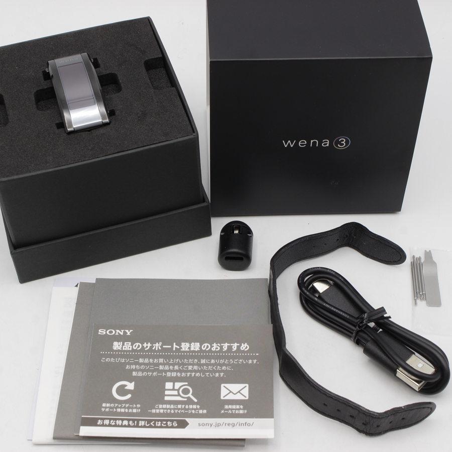 ボーナスストア+5％】SONY wena 3 leather WNW-C21A/B  