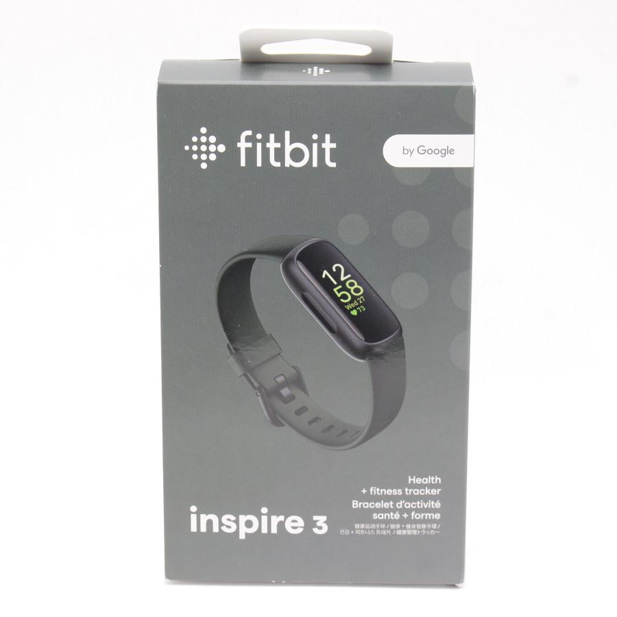 ボーナスストア+5％【新品未開封】Fitbit Inspire3 FB424BKBK-FRCJK 