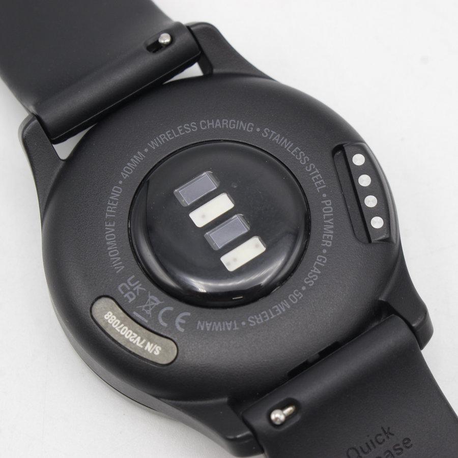 ボーナスストア+5％【美品】GARMIN vivomove Trend Black/Slate 010 