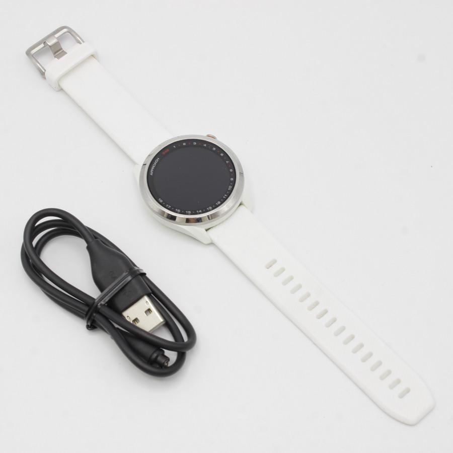ボーナスストア+5％】GARMIN Approach S42 White/Silver 010-02572-21 