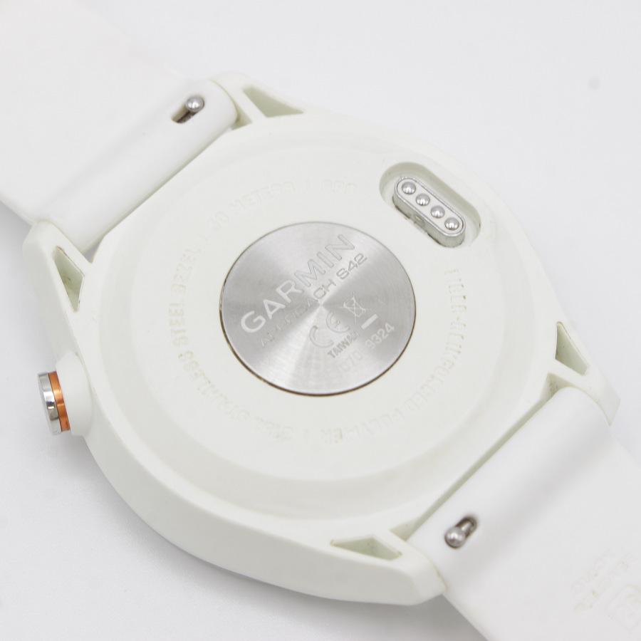 ボーナスストア+5％】GARMIN Approach S42 White/Silver 010-02572-21