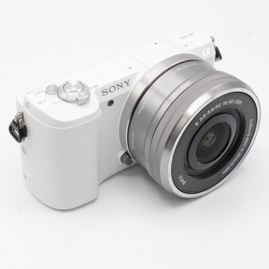 ボーナスストア+5％【美品】SONY α5100 ILCE-5100L ホワイト パワーズームレンズキット SDカード付き デジタル一眼レフカメラ 本体 |  | 03