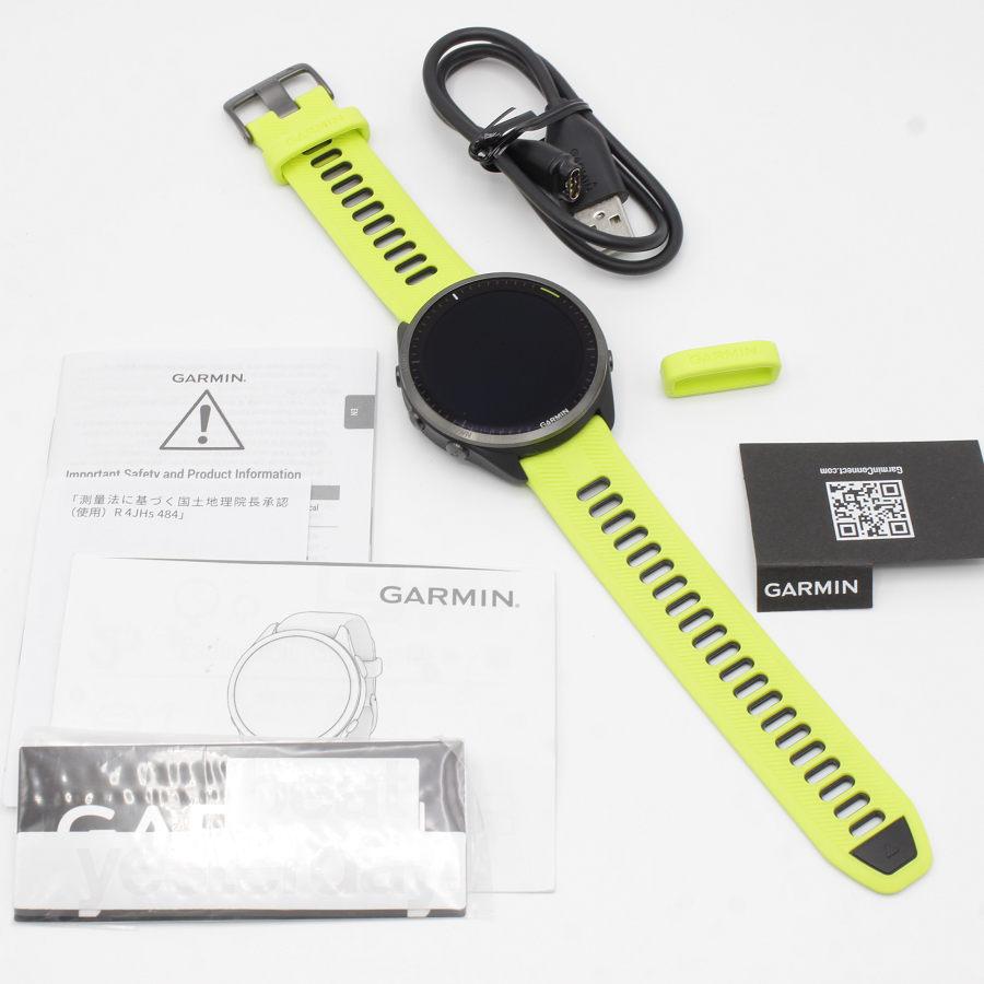 ボーナスストア+5％【美品】GARMIN Forerunner 965 Amp Yellow 010  