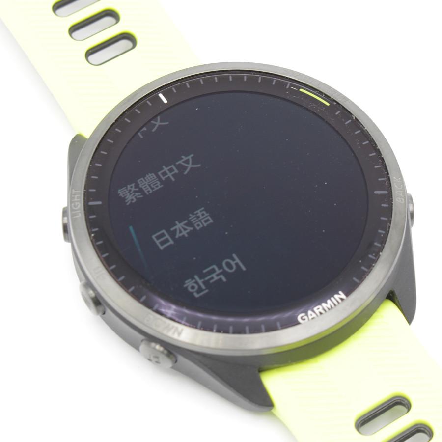ボーナスストア+5％【美品】GARMIN Forerunner 965 Amp Yellow 010-02809-62 スマートウォッチ ガーミン フォアランナー 本体 |  | 03