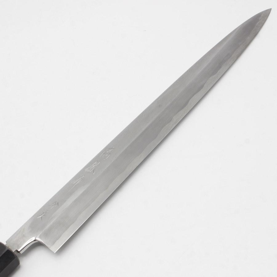 【ボーナスストア+5％】高鳳 白鋼 極上 柳包丁 一尺 八角柄 刃渡り約300mm 和包丁 柳刃 〓鳳 |  | 01