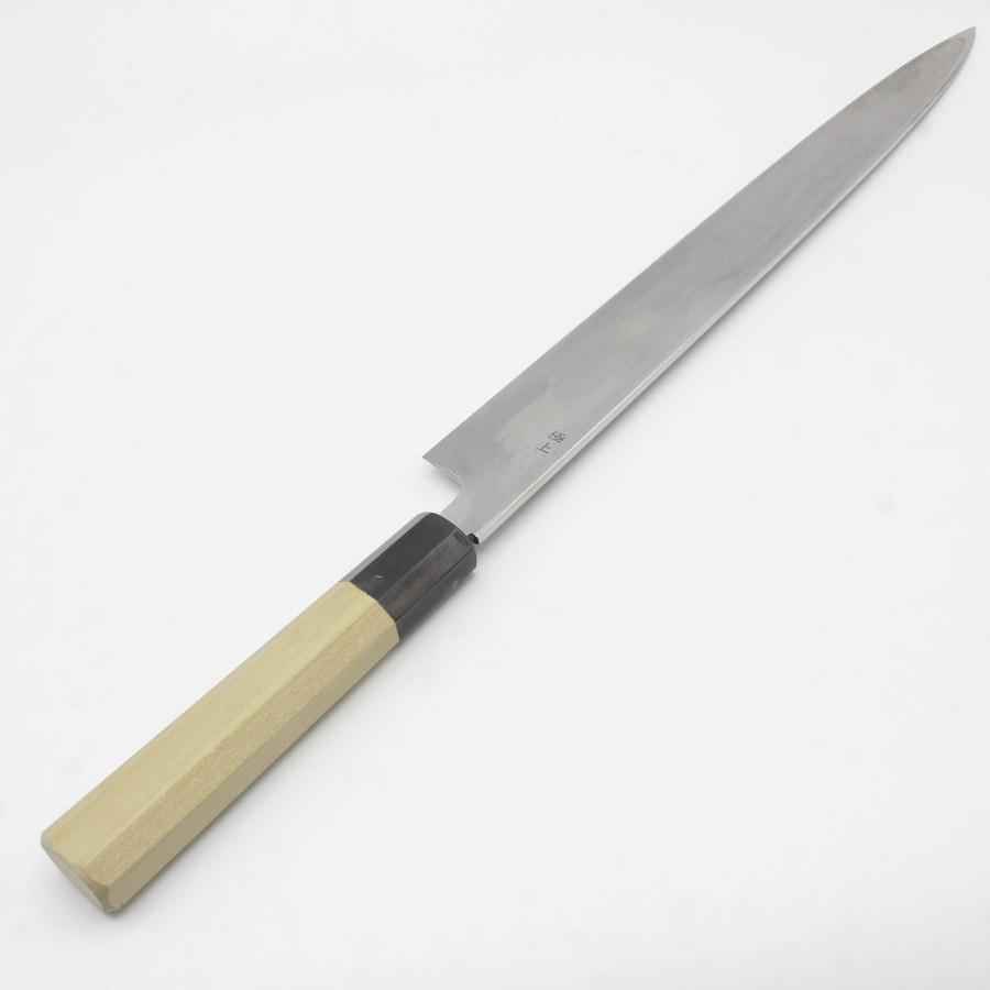 【ボーナスストア+5％】高鳳 白鋼 極上 柳包丁 一尺 八角柄 刃渡り約300mm 和包丁 柳刃 〓鳳 |  | 05