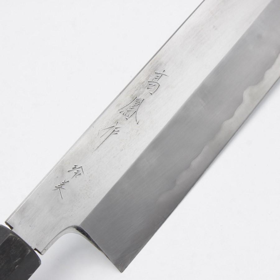 【ボーナスストア+5％】高鳳 極上 鎌型薄刃包丁 七寸半 八角柄 刃渡り約225mm 和包丁 〓鳳 |  | 03