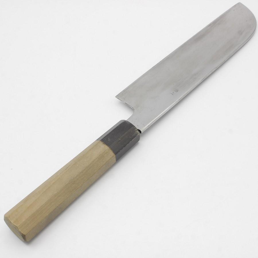 【ボーナスストア+5％】高鳳 極上 鎌型薄刃包丁 七寸半 八角柄 刃渡り約225mm 和包丁 〓鳳 |  | 05