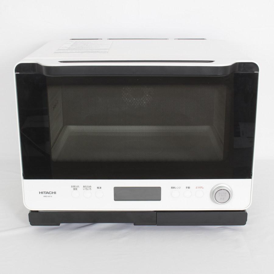 ボーナスストア+5％【美品】日立 ヘルシーシェフ MRO-W1X-W フロスト 