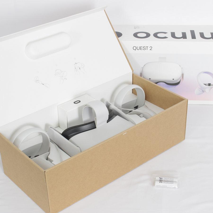 ボーナスストア+5％【美品】Oculus Quest2 64GB VR ヘッドマウント 