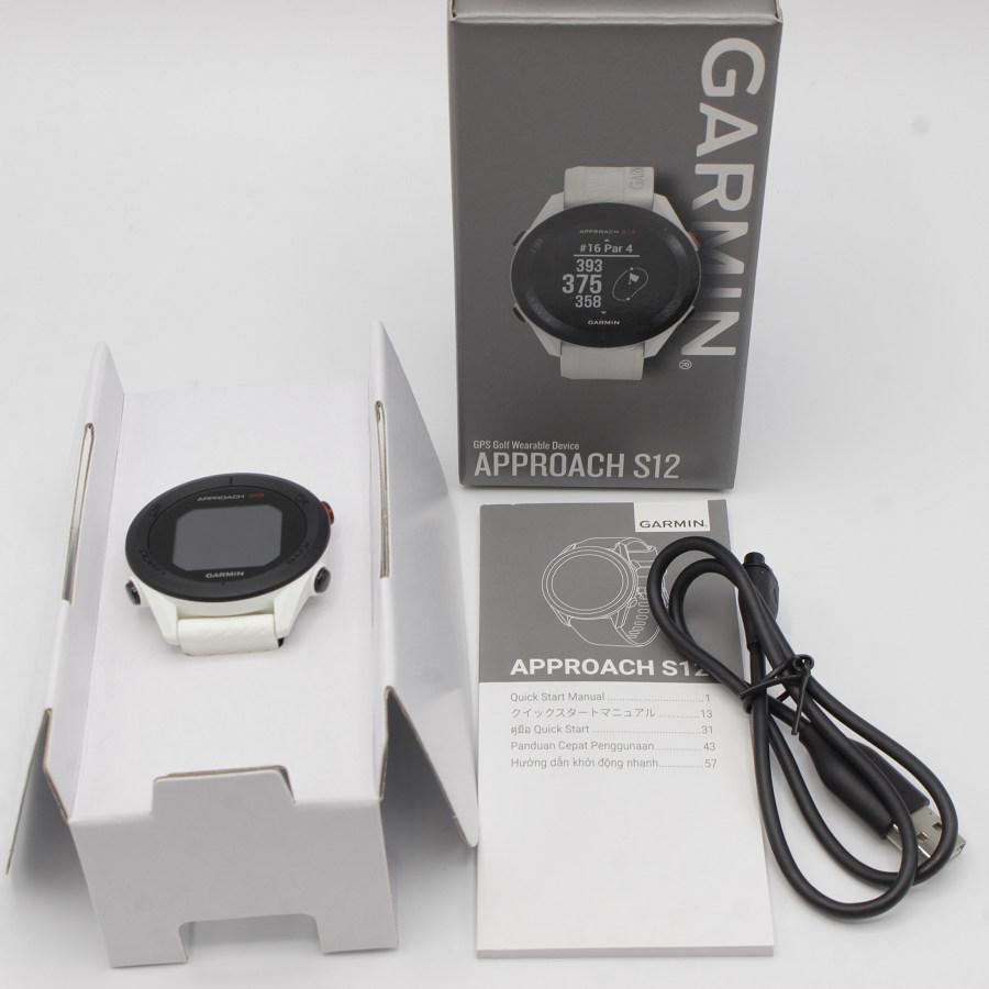 ボーナスストア+5％【美品】GARMIN Approach S12 White 010-02472-22