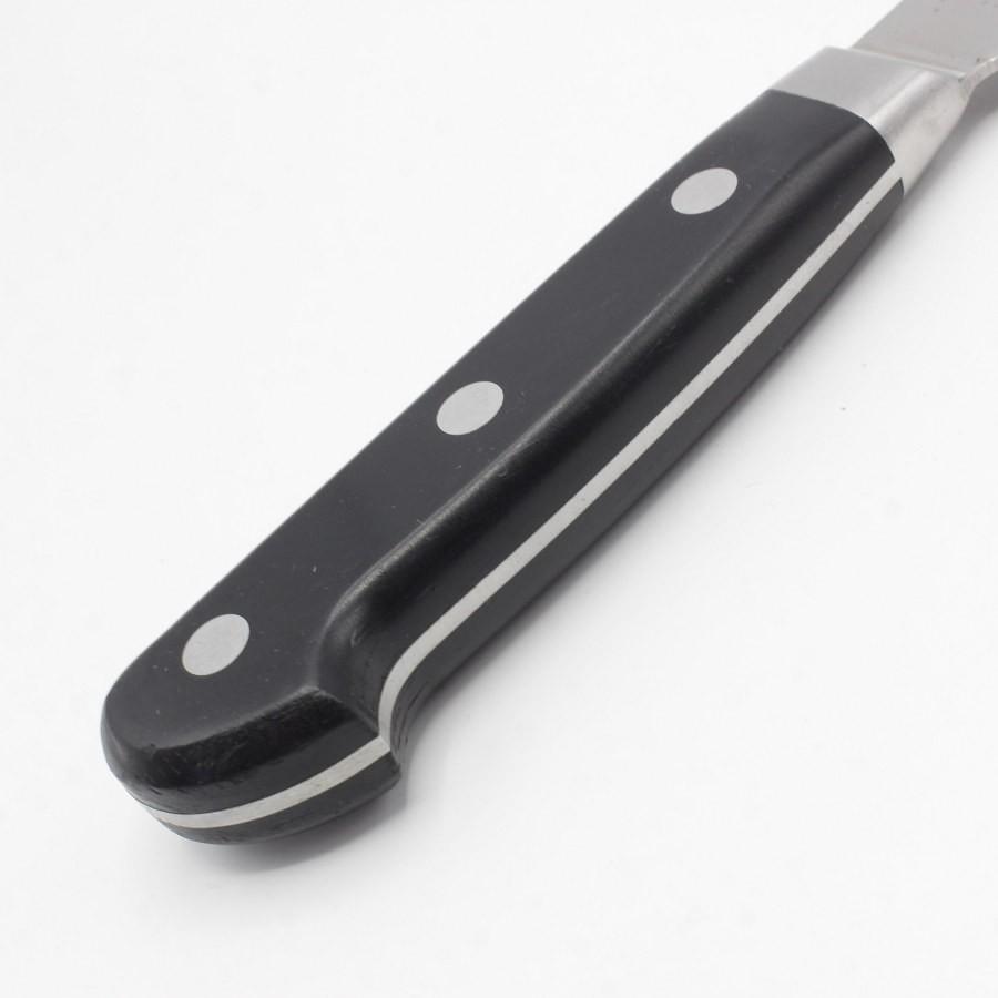 【ボーナスストア+5％】堺孝行 グランドシェフ 切付柳刃包丁 飛燕 一尺 鍔付柄 刃渡り約300mm 洋包丁 剣型柳刃 |  | 02