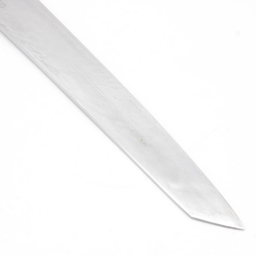 【ボーナスストア+5％】堺孝行 グランドシェフ 切付柳刃包丁 飛燕 一尺 鍔付柄 刃渡り約300mm 洋包丁 剣型柳刃 |  | 08