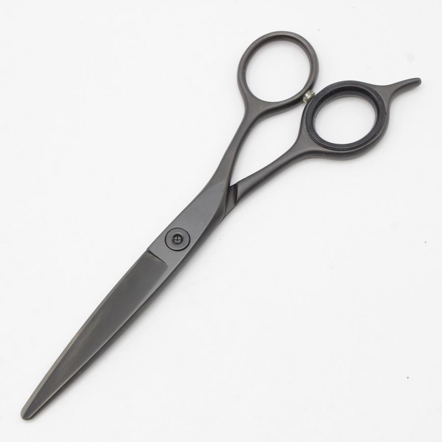 ボーナスストア+5％【美品】オオカワプロシザーズ HCS56-A DLC マットコーティング カットシザー 5.6インチ 笹刃 メガネハンドル |  | 01