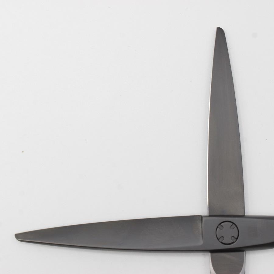 ボーナスストア+5％【美品】オオカワプロシザーズ HCS56-A DLC マットコーティング カットシザー 5.6インチ 笹刃 メガネハンドル |  | 02