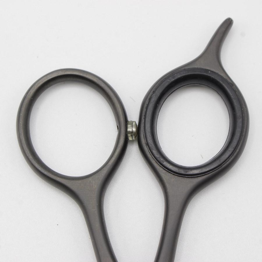 ボーナスストア+5％【美品】オオカワプロシザーズ HCS56-A DLC マットコーティング カットシザー 5.6インチ 笹刃 メガネハンドル |  | 07