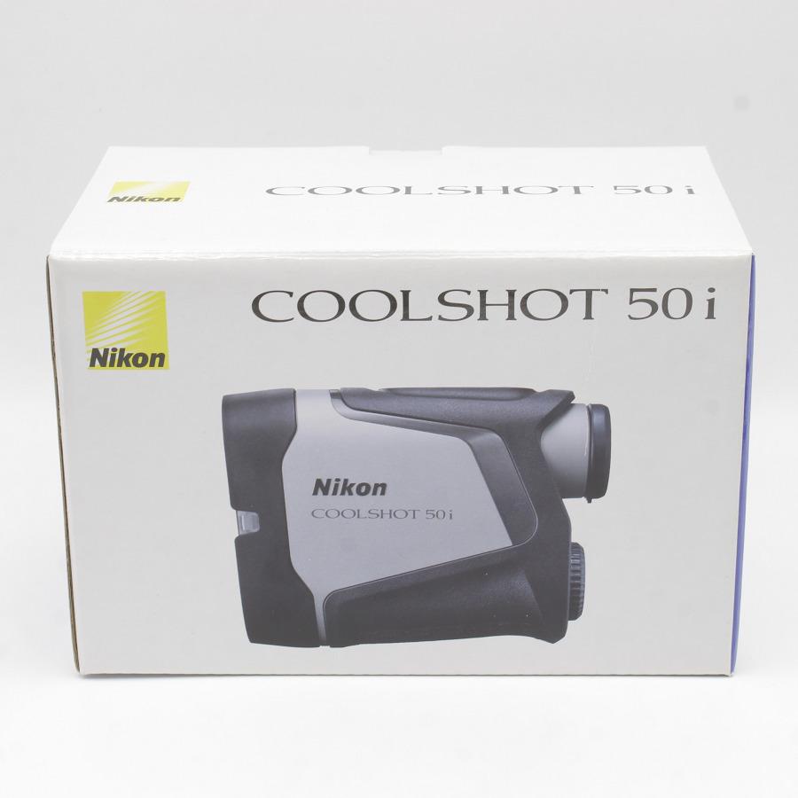 ボーナスストア+5％【美品】Nikon COOLSHOT 50i ゴルフ用レーザー距離