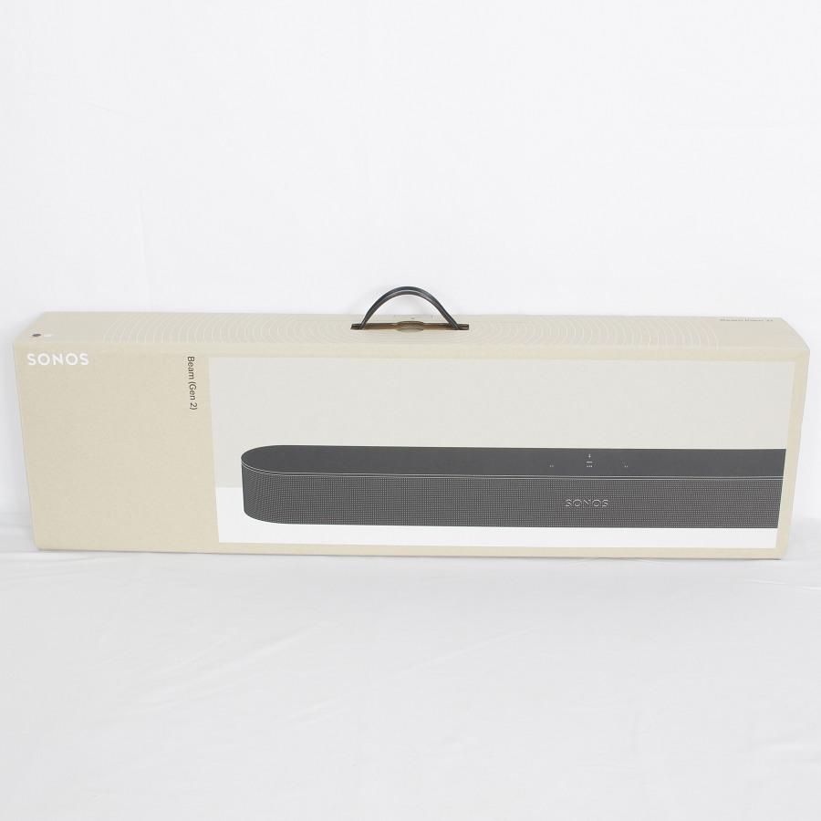 ボーナスストア+5％【美品】Sonos Beam Gen2 BEAM2JP1BLK ブラック 