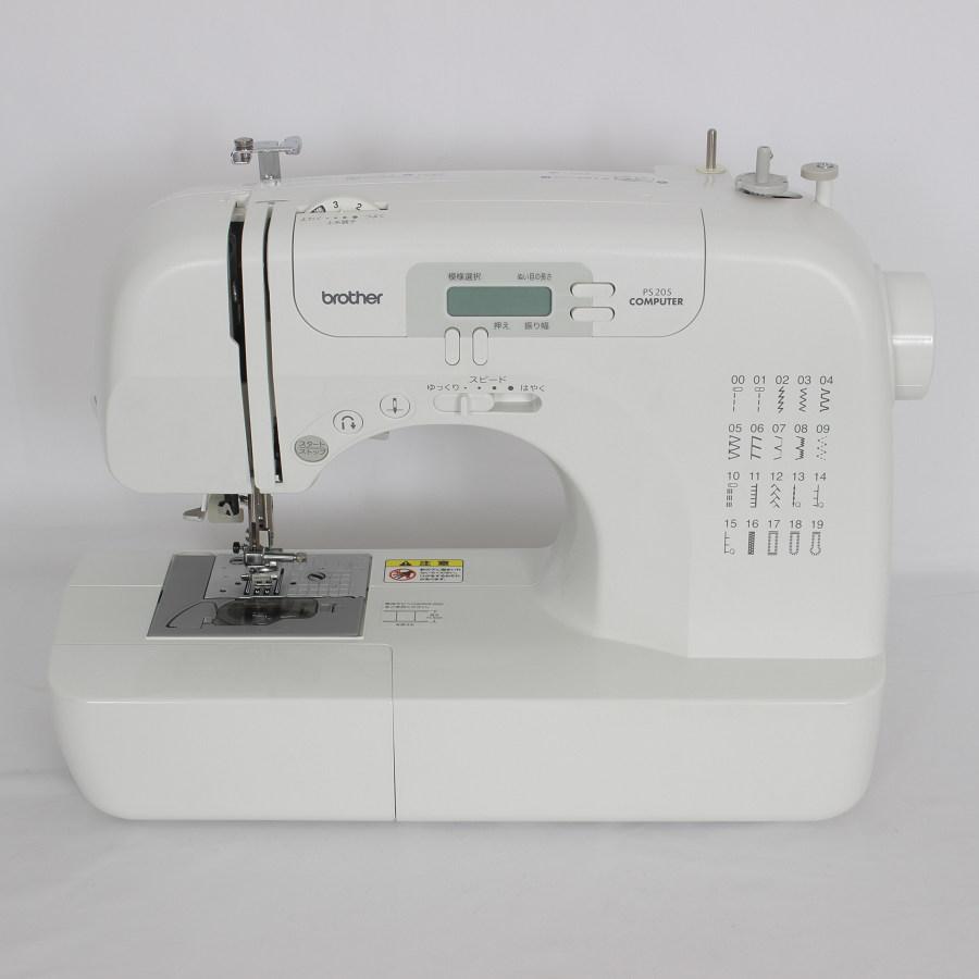 ブラザー コンピューターミシン PS205ホワイト