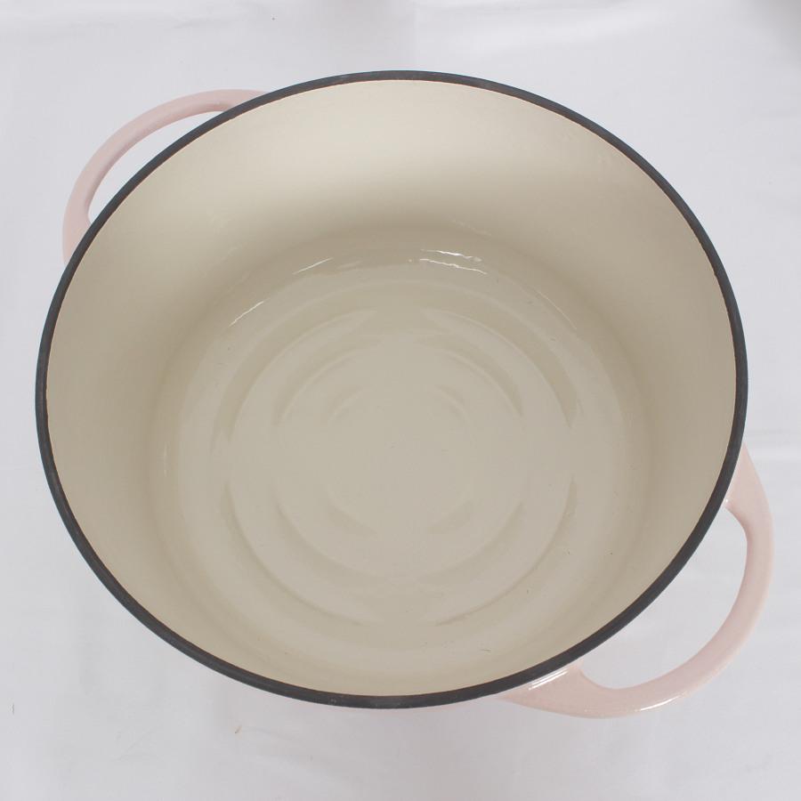 ボーナスストア+5％【新品】バーミキュラ オーブンポットラウンド 26cm パールピンク PNK26R 専用レシピブック付き 無水 ホーロー 両手鍋 VERMICULAR 本体 |  | 04