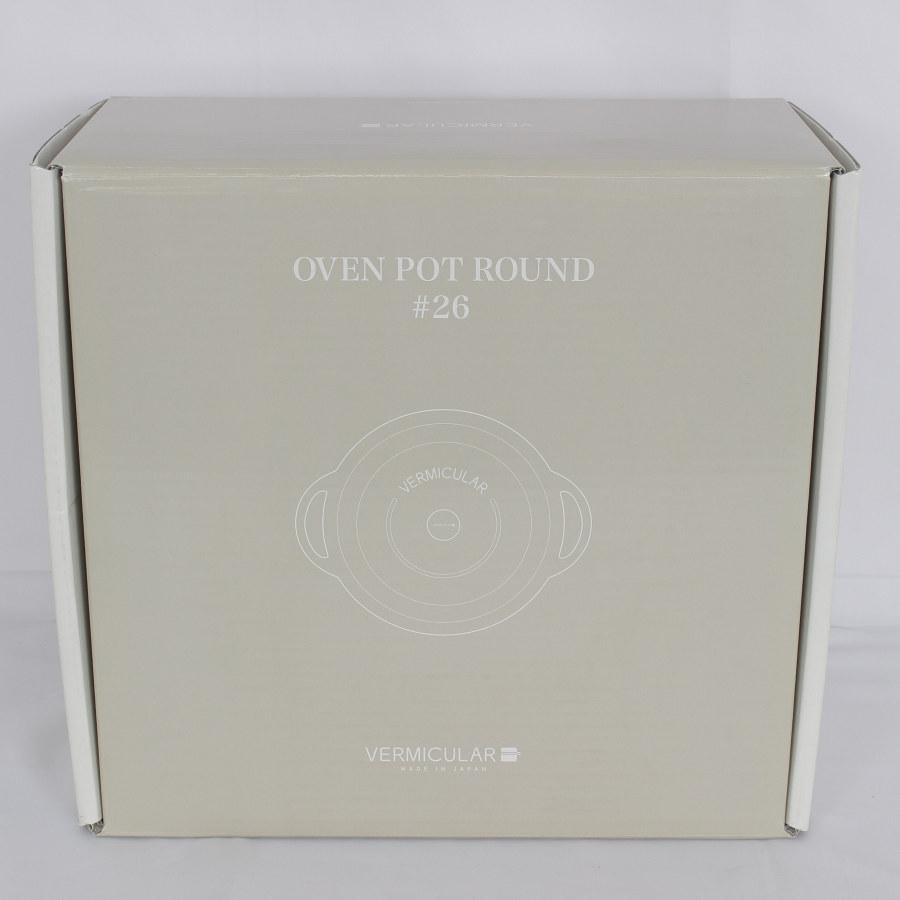 ボーナスストア+5％【新品】バーミキュラ オーブンポットラウンド 26cm パールピンク PNK26R 専用レシピブック付き 無水 ホーロー 両手鍋 VERMICULAR 本体 |  | 07