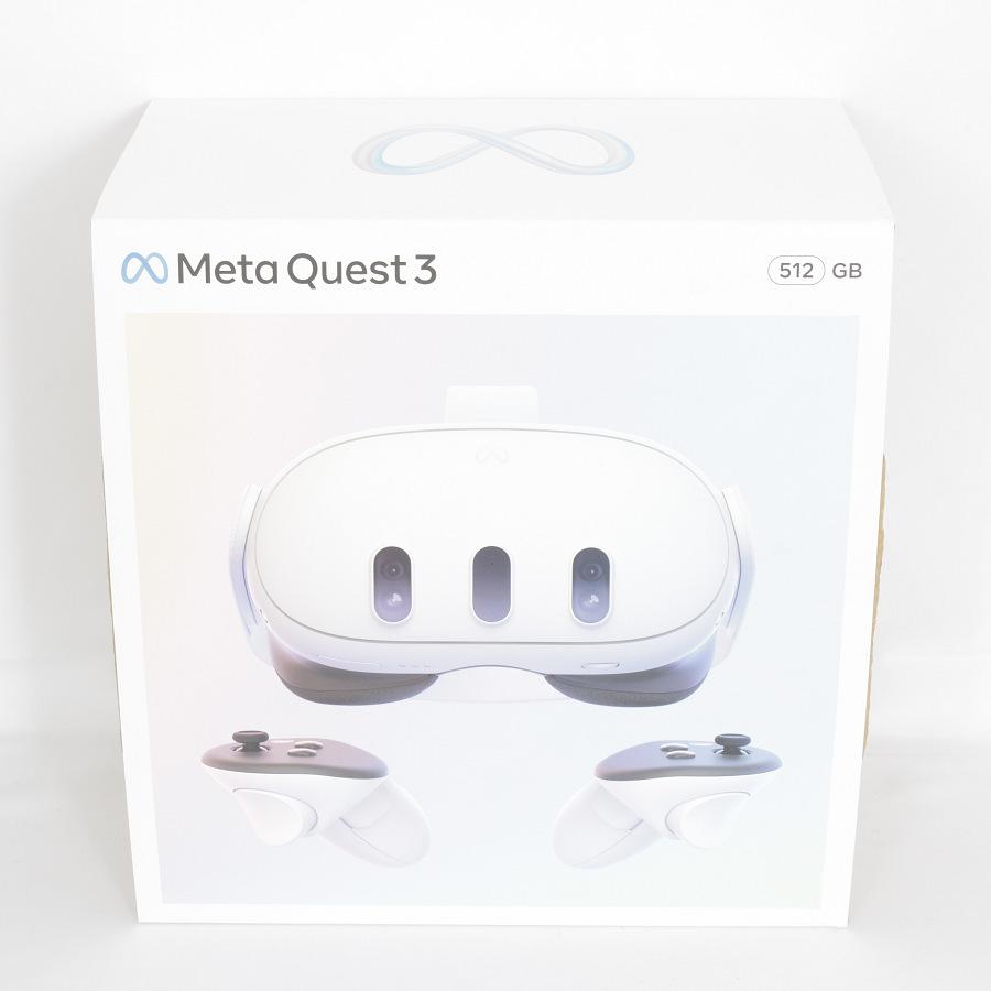 ボーナスストア+5％【美品】Meta Quest 3 512GB VR ヘッドマウント  