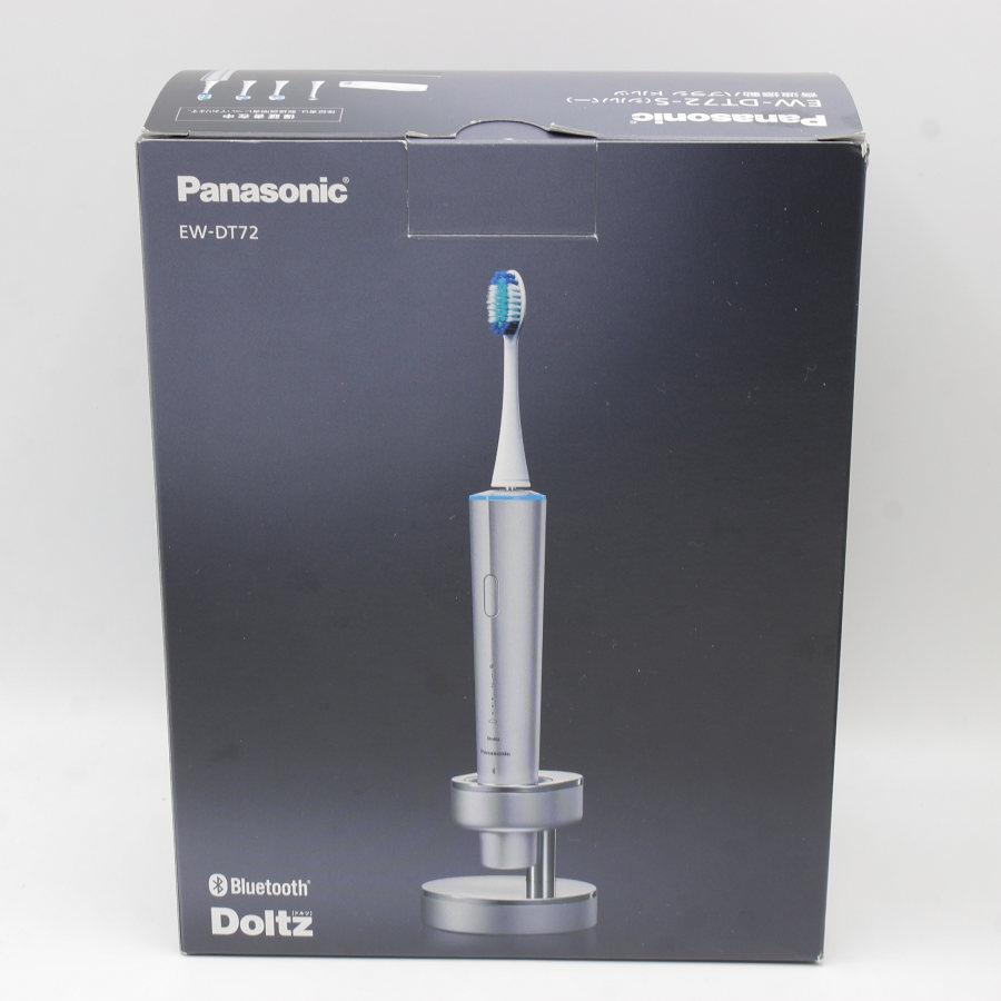 Panasonic Doltz EW-DT72-S 美品 ボーナスストア+5％【美品】パナソニック 音波振動ハブラシ ドルツ EW
