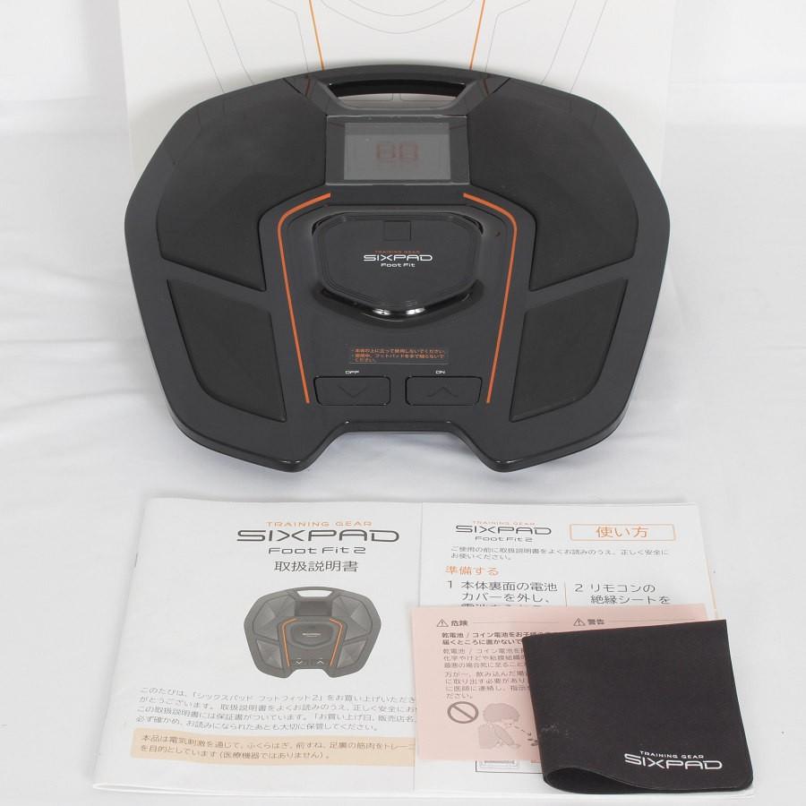 ボーナスストア+5％】MTG SIXPAD Foot Fit 2 SP-FF2310FA ブラック 