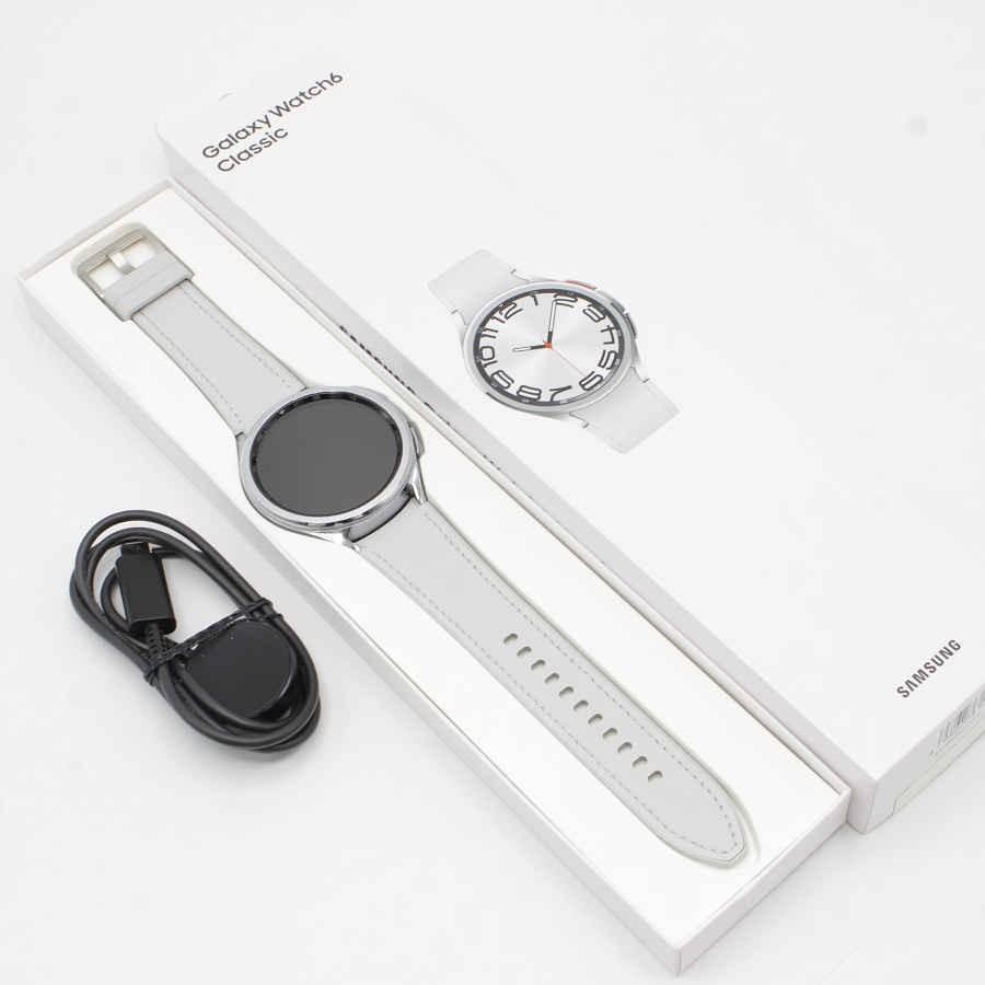 ボーナスストア+5％【美品】SAMSUNG Galaxy Watch6 Classic 47mm SM 