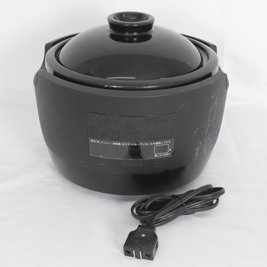 ボーナスストア+5％】シロカ かまどさん電気 SR-E111 全自動炊飯土鍋 