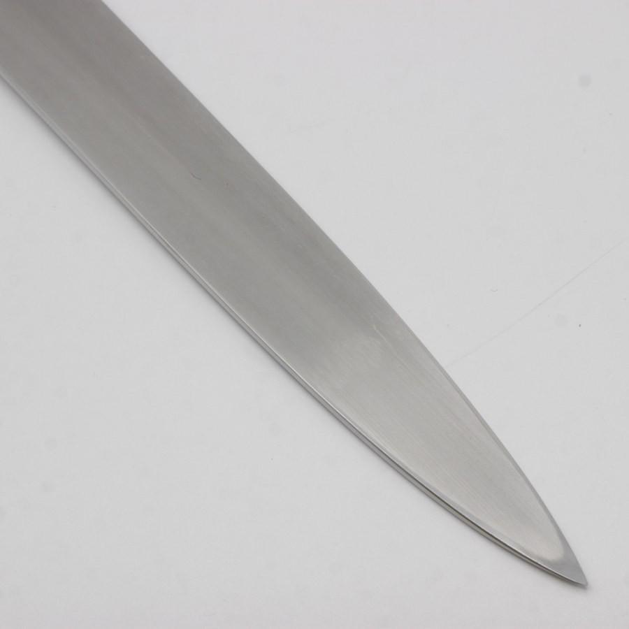 ボーナスストア+5％【未使用】重房 鍛地 ダマスカス 柳包丁 尺一 栗型柄 刃渡り約330mm 桐箱 鞘付 和包丁 柳刃 |  | 08