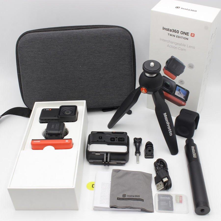 Insta360 ONE R 4K 本体+箱 Insta360 One R Unboxing & Overview - YouTube