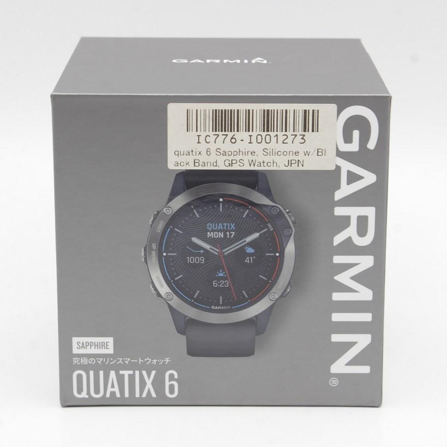 ボーナスストア+5％【美品】GARMIN Quatix 6 Sapphire 010-02158-0B スマートウォッチ ガーミン クアティックス サファイア 本体 |  | 16