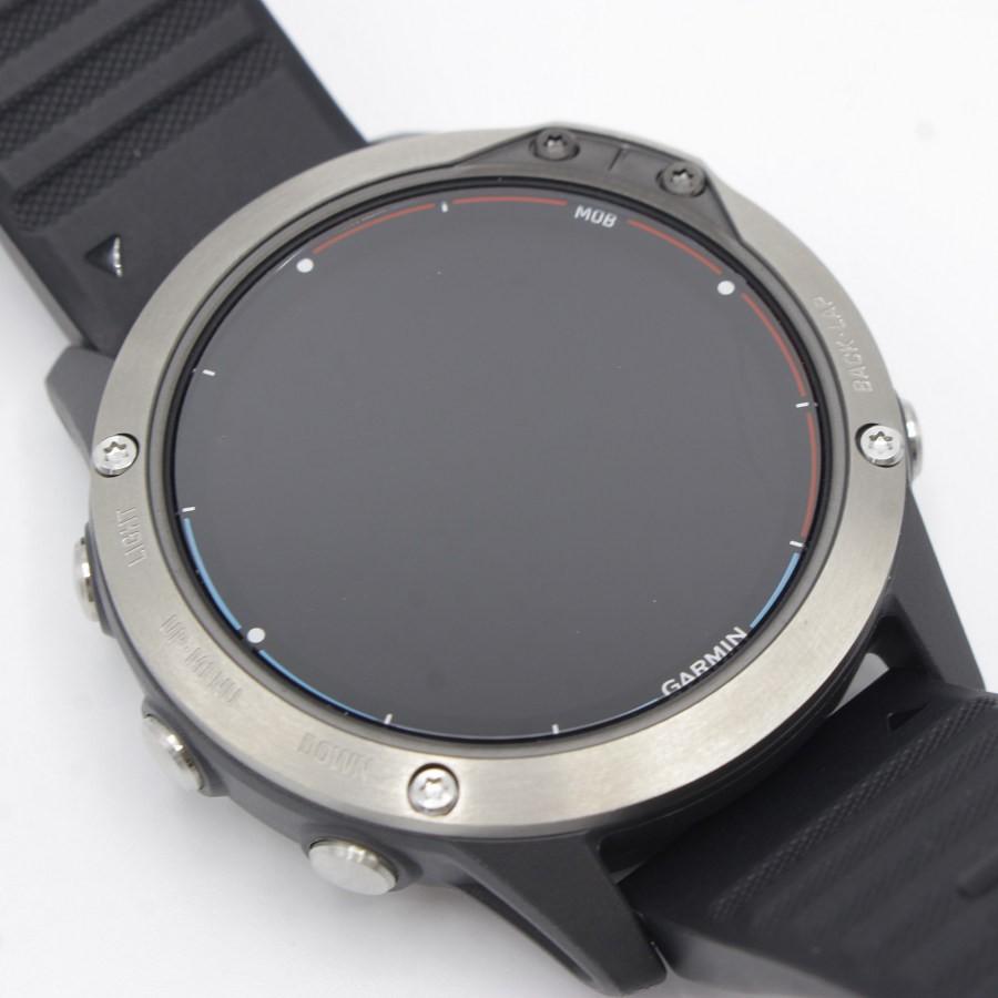 ボーナスストア+5％【美品】GARMIN Quatix 6 Sapphire 010-02158-0B スマートウォッチ ガーミン クアティックス サファイア 本体 |  | 02