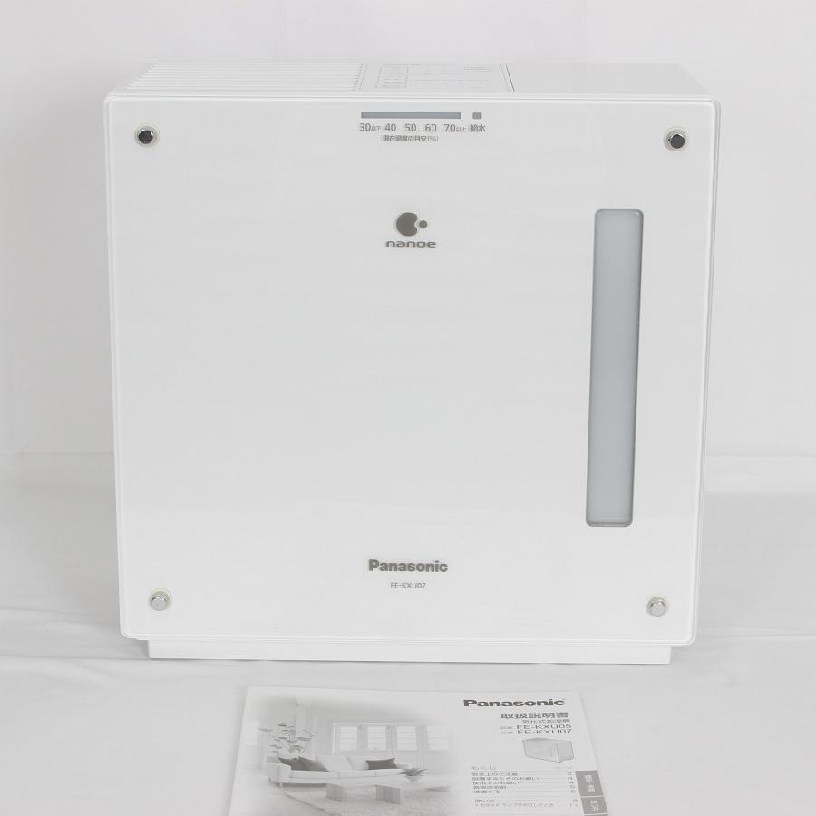 美品】 パナソニック 加湿器 気化式 ナノイー搭載 ~20畳 FE-KXU07