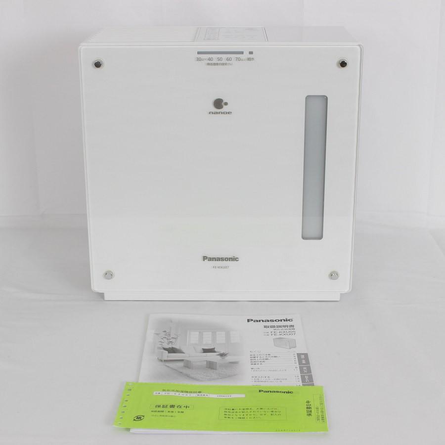 【ボーナスストア+5％】パナソニック FE-KXU07-W ミスティホワイト 気化式加湿機 ナノイー搭載 20畳 Panasonic 本体 | 