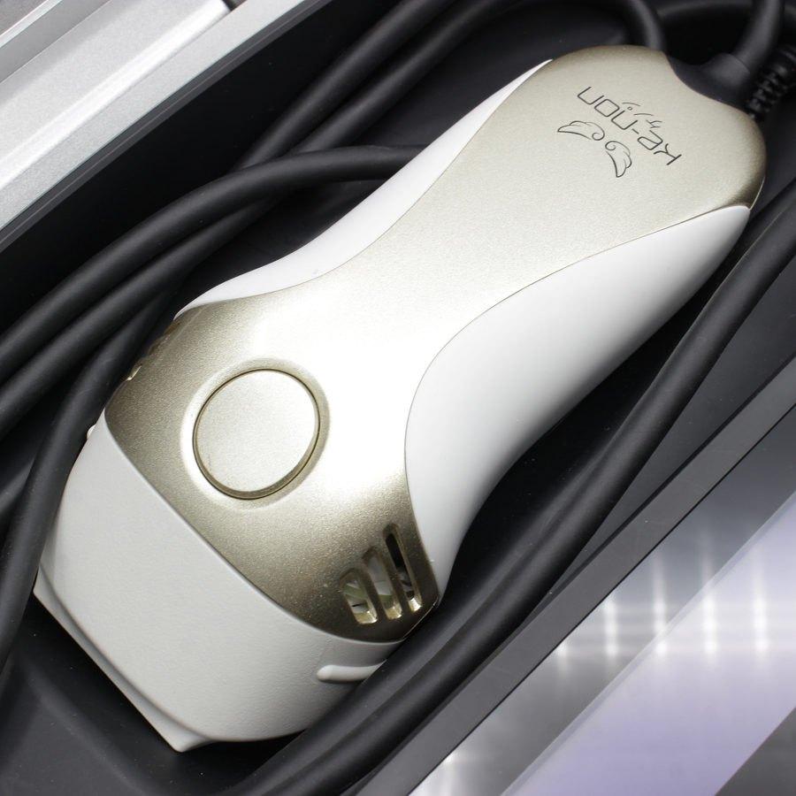 【美品】ケノン Ver8.4 脱毛器 ホワイト 残量99% 眉毛脱毛 プレミアム ボーナスストア+5％】ケノン Ver.8.4 眉脱毛あり スーパープレミアム