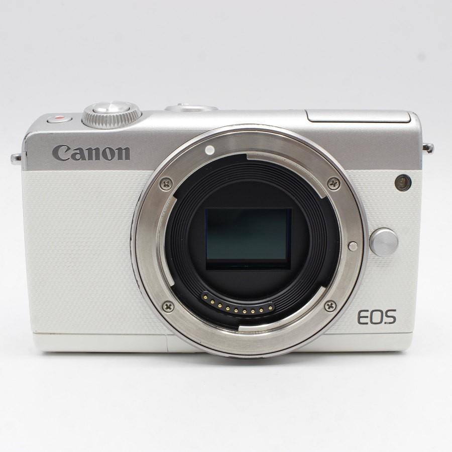 ボーナスストア+5％】Canon EOS M100 ダブルズームキット ホワイト 