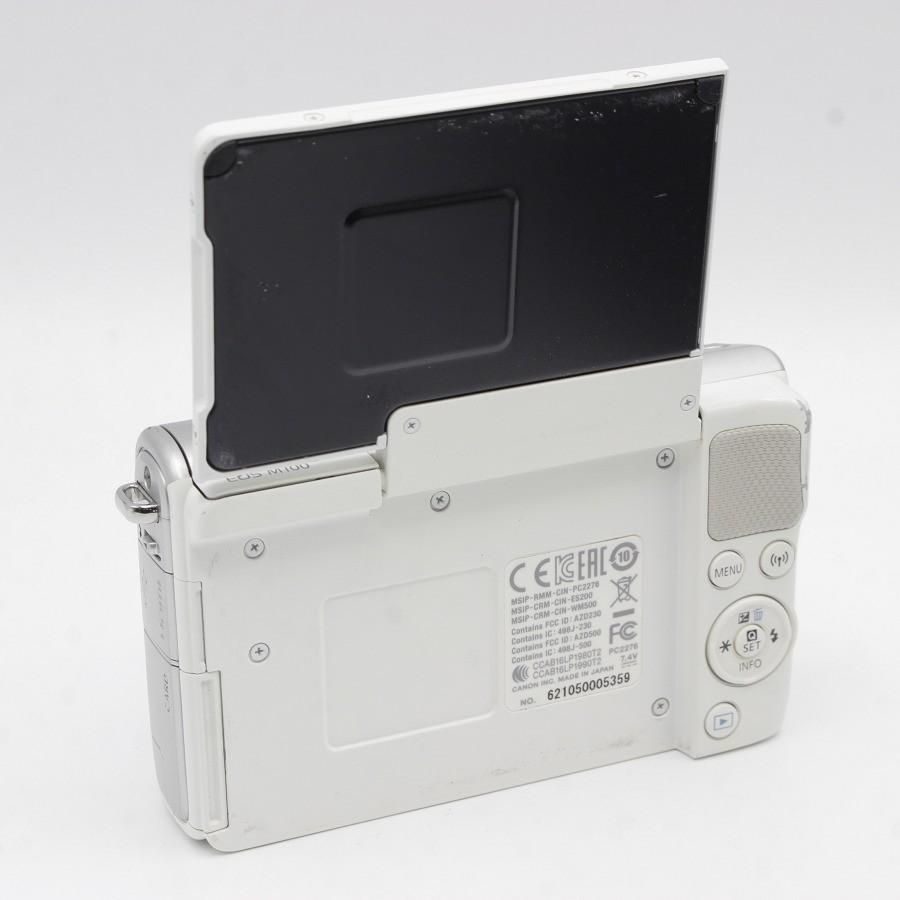 【即購入OK】Canon EOS M100 Wズームキット WH CANON EOS M100 ダブルズームキット [ホワイト] 価格比較 - 価格.com