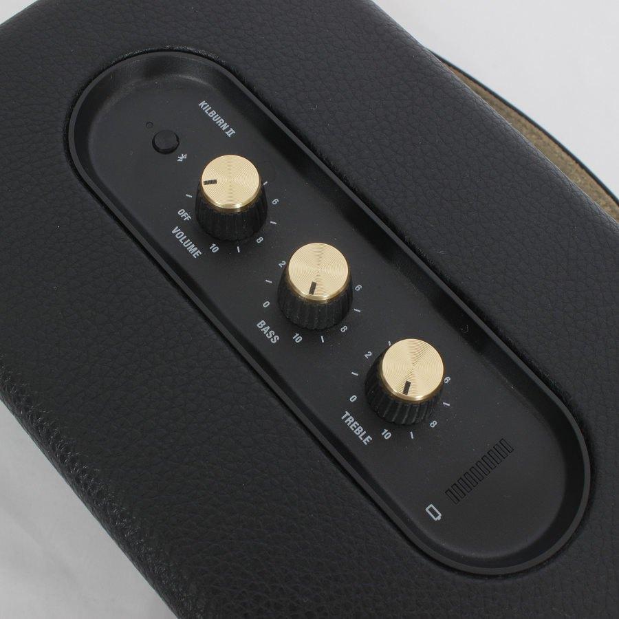 ボーナスストア+5％【美品/正規品】Marshall KILBURN II ブラック＆ブラス ワイヤレススピーカー マーシャル キルバーン Black and Brass 本体 |  | 07