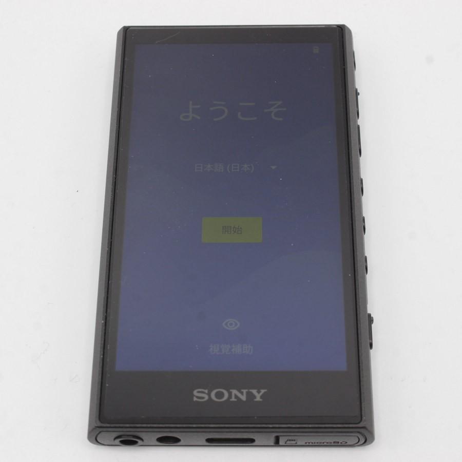 ボーナスストア+5％【美品】SONY WALKMAN NW-A306 B 32GB SDカード付き 